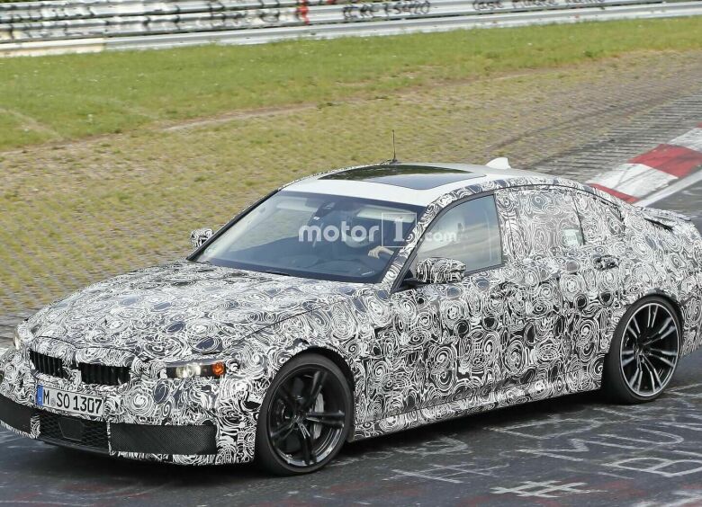 Изображение Баварцы тестируют на Нюрбургринге BMW M3 нового поколения