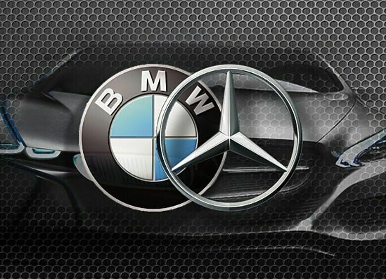 Изображение BMW и Mercedes-Benz объединяются