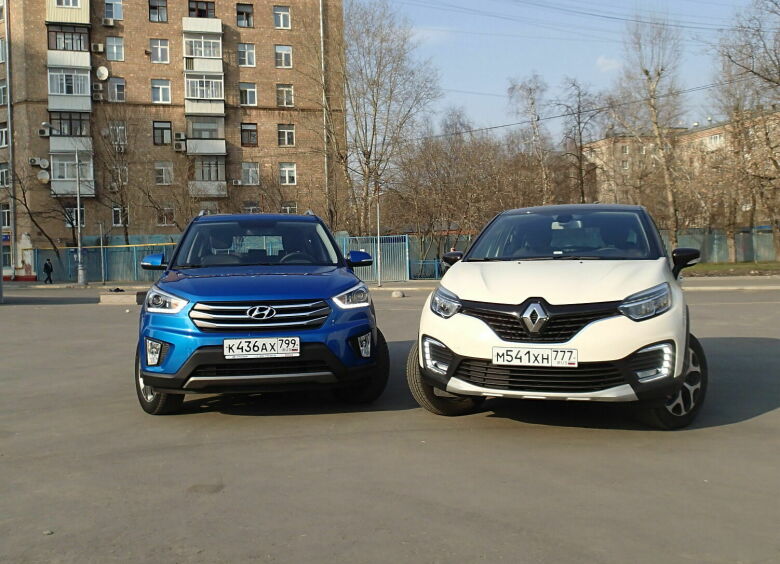 Изображение Тест-драйв Renault Kaptur и Hyundai Creta: Франция — не Европа, Корея — не Дальний Восток