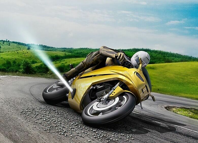 Изображение Инженеры Bosch придумали, как спасти мотоцикл от падения