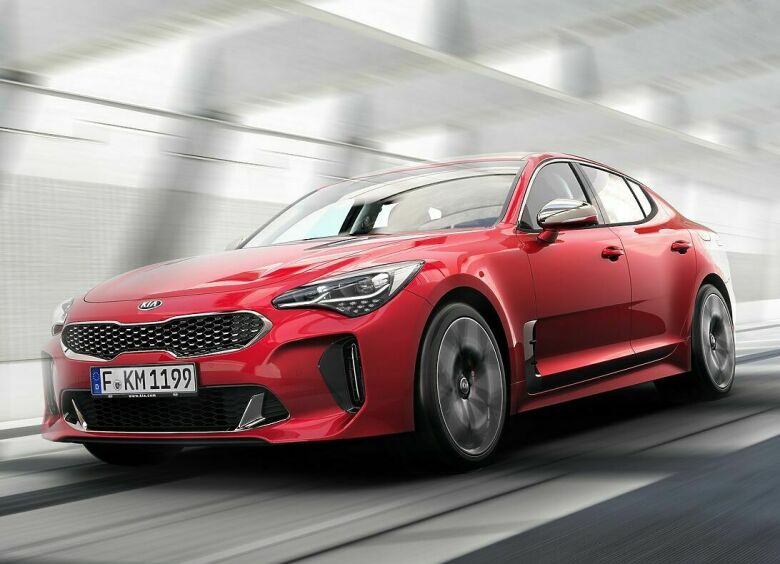 Изображение KIA Stinger может получить 400-сильный двигатель