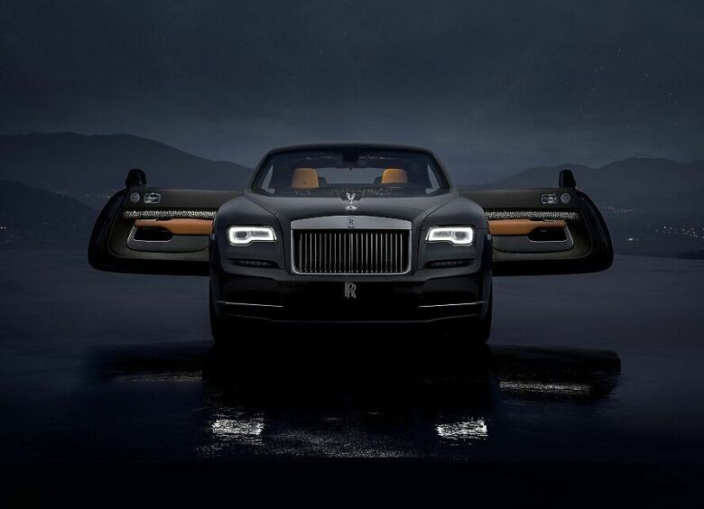 Изображение Новый Rolls-Royce Wraith: «падающие звезды» и ткань из нержавеющей стали