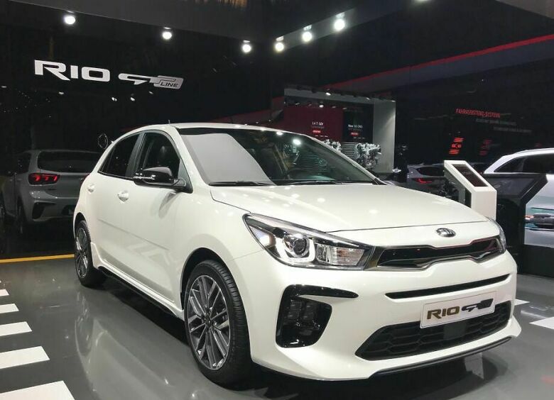 Изображение KIA Rio GT-Line показали в Женеве