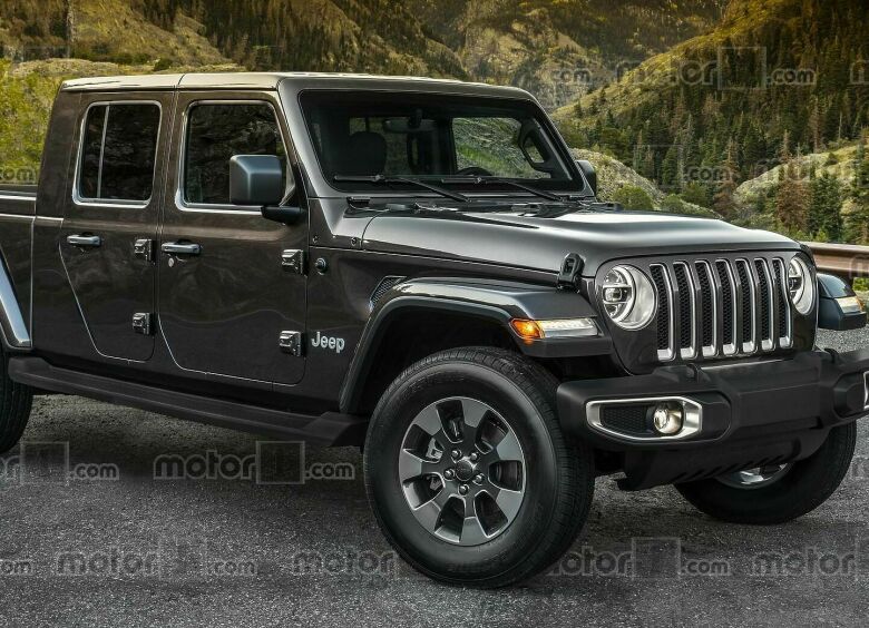 Изображение Объявлены сроки начала продаж нового пикапа Jeep Wrangler