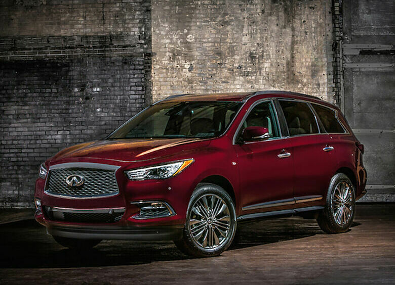 Изображение Infiniti показала две новые версии кроссоверов QX60 и QX80