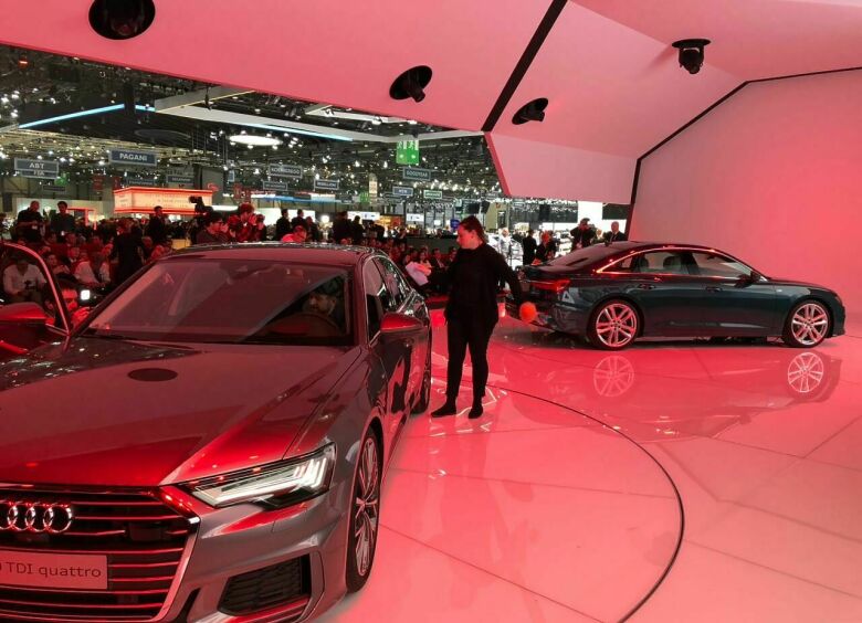 Изображение Audi A6 нового поколения дебютировала на Женевском автосалоне