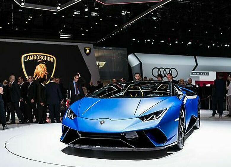 Изображение В Женеве состоялась премьера Lamborghini Huracan Performante Spyder