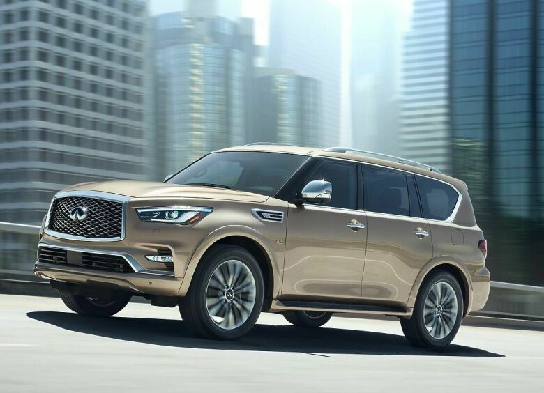 Изображение Названы сроки появления в России обновленного Infiniti QX80