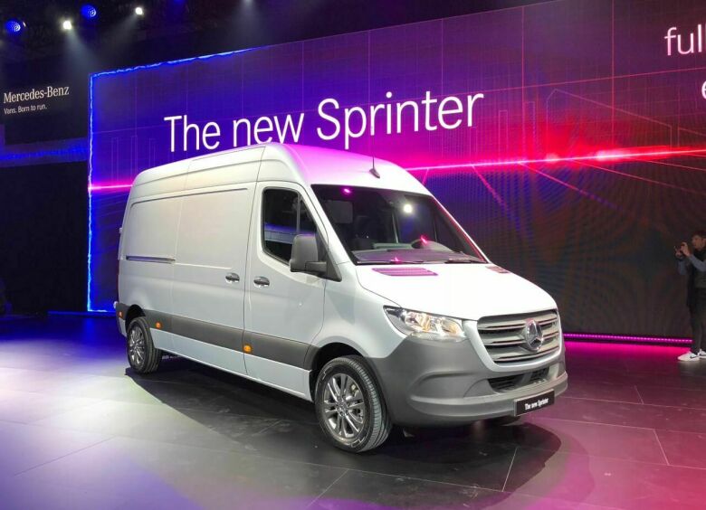 Изображение Первое знакомство с новым Mercedes-Benz Sprinter