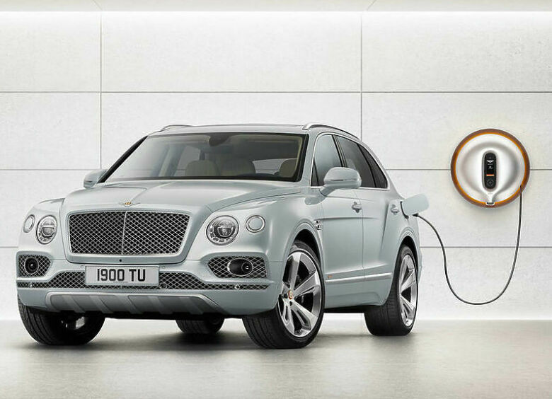 Изображение Bentley Bentayga обзавелся гибридной силовой установкой