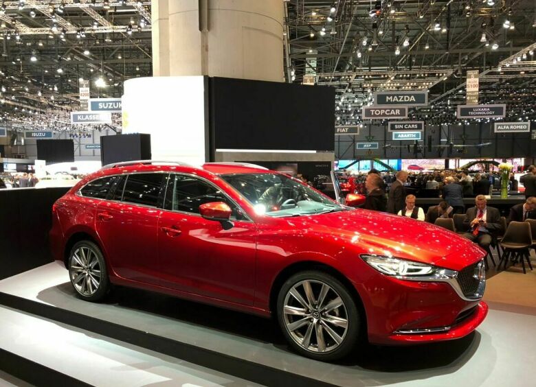 Изображение Состоялась европейская премьера обновленной Mazda6