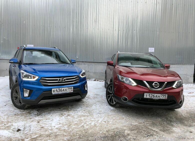 Изображение Какой кроссовер лучше: «базовый» Nissan Qashqai или «топовый» Hyundai Creta