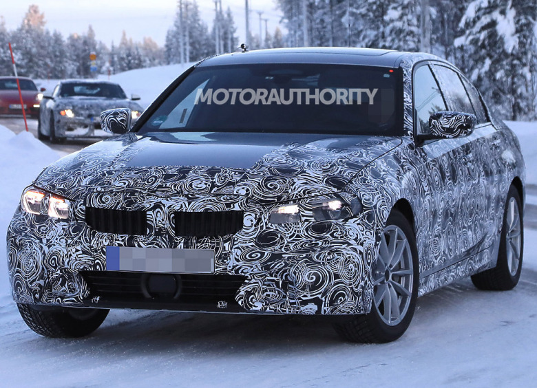Изображение BMW 3-й серии седьмого поколения снова заметили на тестах