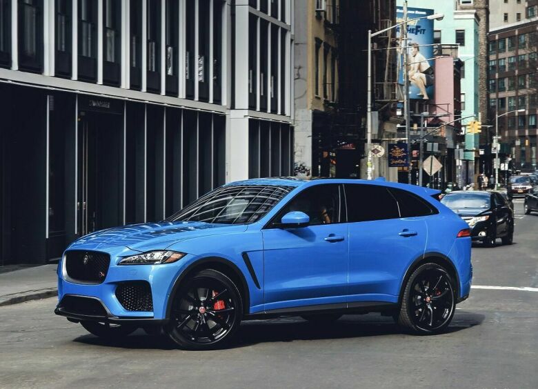 Изображение Кроссовер Jaguar F-Pace «разозлили» до 550 л. с.