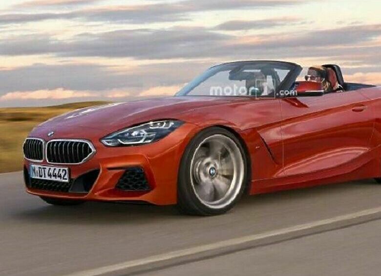 Изображение Опубликовано новое изображение будущего BMW Z4