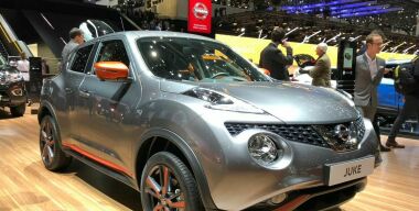 На Женевском автосалоне показали обновленный Nissan Juke