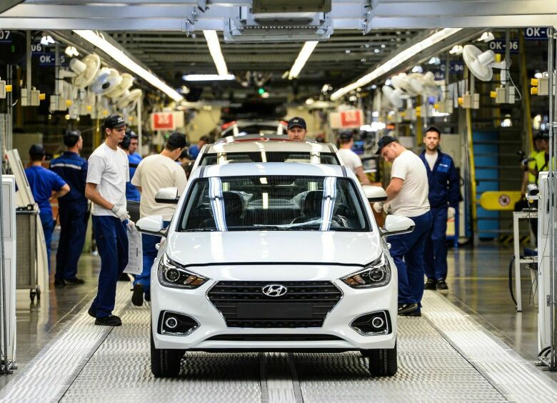 Изображение Производство автомобилей Hyundai в России увеличилось на 13%