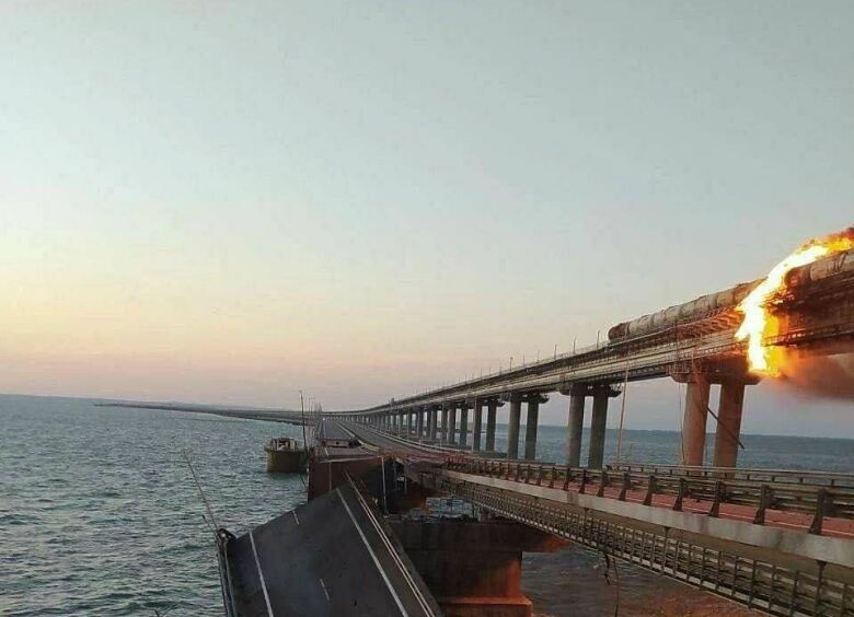 Изображение Крымский мост сделают противоударным