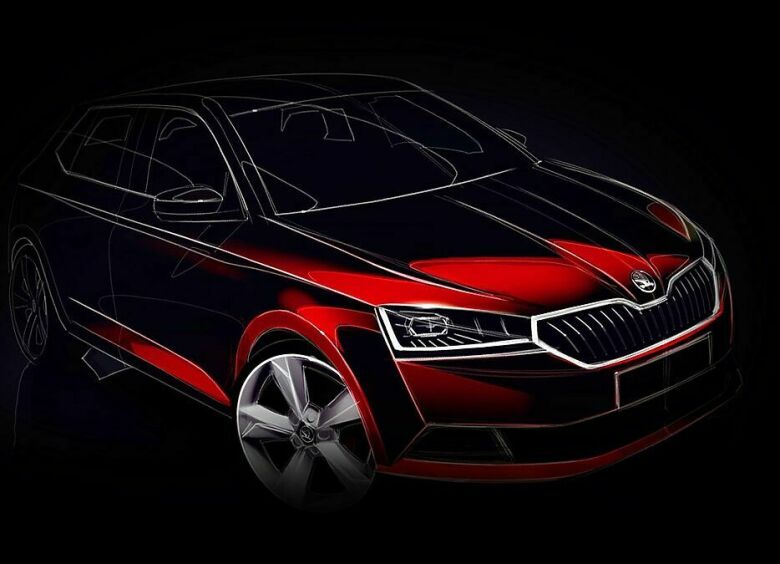 Изображение Объявлена дата премьеры обновленной Skoda Fabia