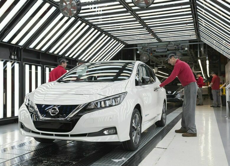 Изображение В Великобритании началось производство нового Nissan Leaf