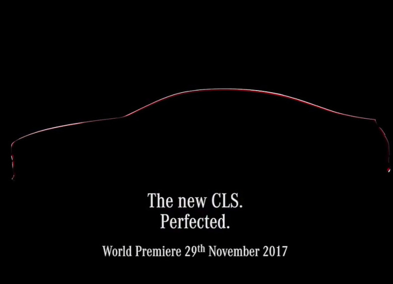 Изображение Mercedes-Benz CLS третьего поколения показали на видео