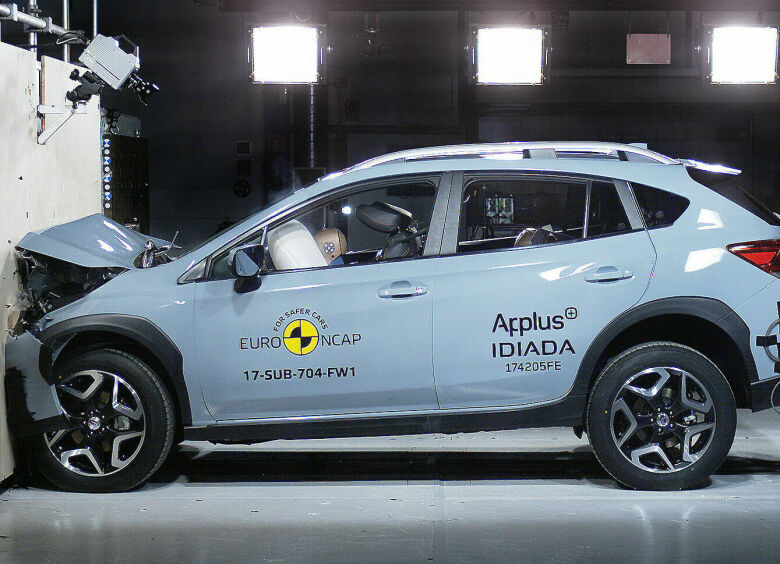 Изображение Euro NCAP разбил Subaru XV нового поколения