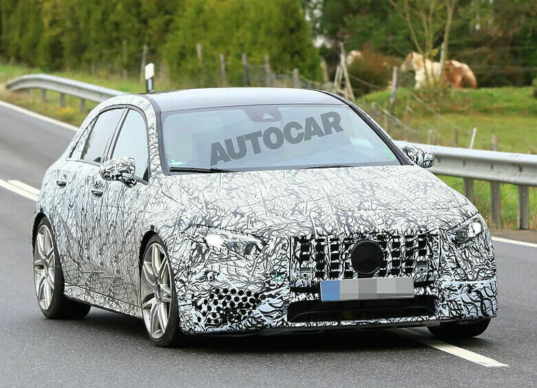 Изображение Новый Mercedes-AMG A45 замечен на тестах