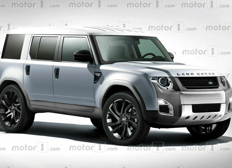 Изображение В интернете появились рендеры Land Rover Defender нового поколения