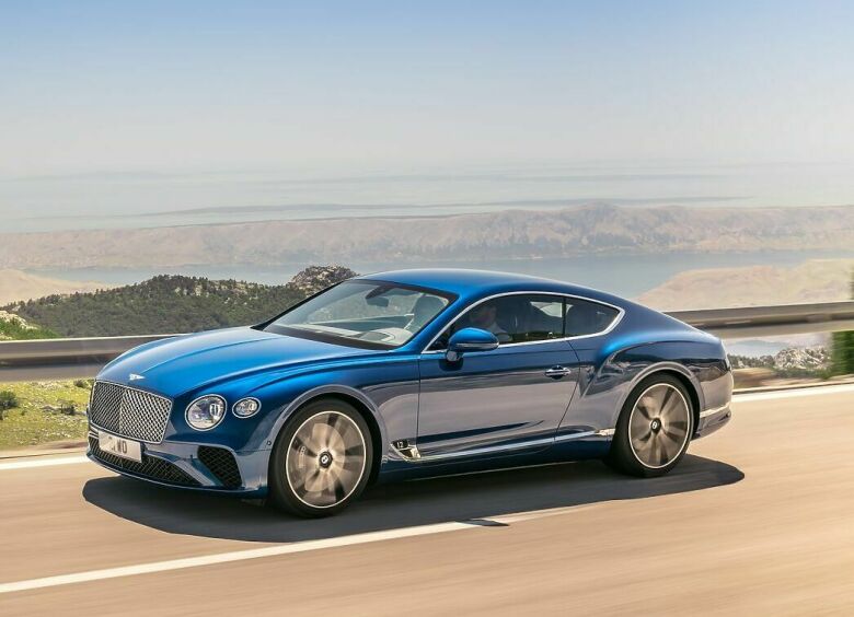 Изображение Bentley Continental GT третьего поколения едет в Россию