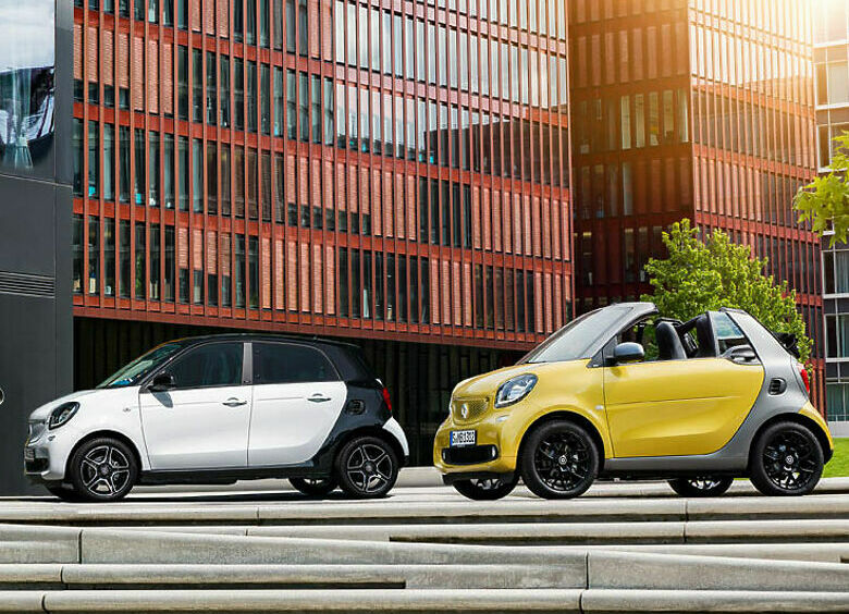 Изображение Smart Fortwo, Forfour и Fortwo Cabrio стали дешевле