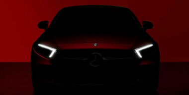 Опубликовано первое изображение Mercedes-Benz CLS третьего поколения