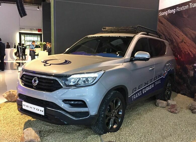 Изображение На Франкфуртском автосалоне показали SsangYong Rexton четвертого поколения