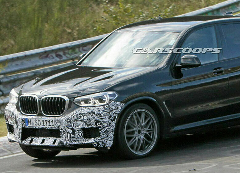 Изображение Новый BMW X3 M замечен на Нюрбургринге