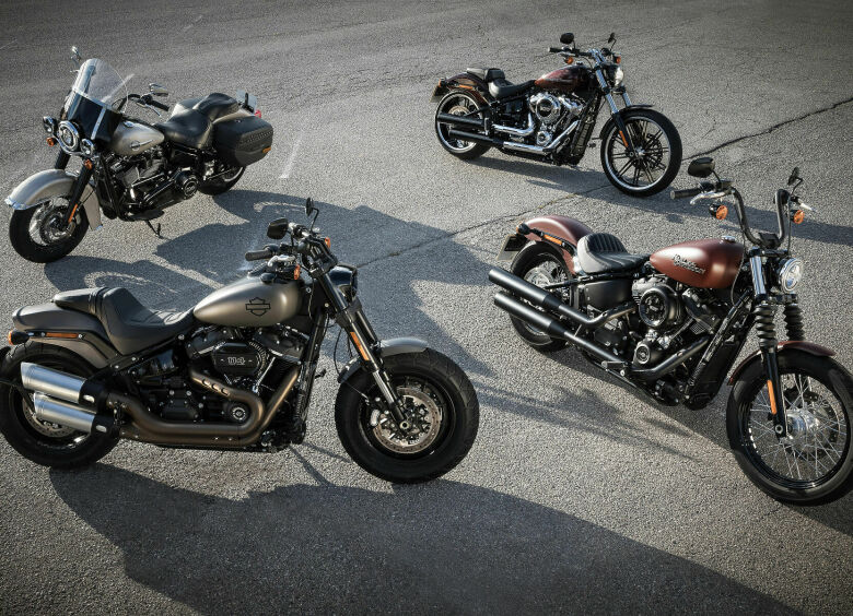 Изображение Тест-райд новой линейки Softail от компании Harley-Davidson