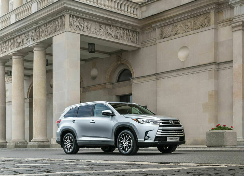 Изображение В России стартовали продажи бюджетной версии кроссовера Toyota Highlander