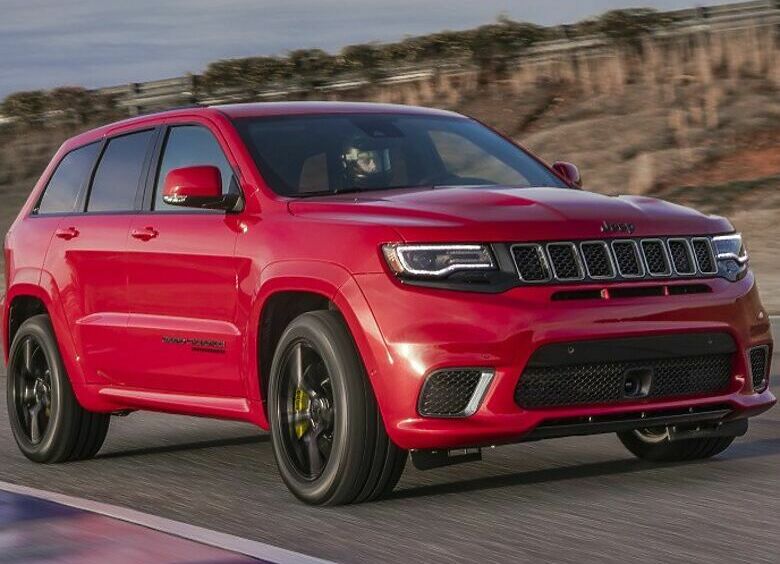 Изображение Названа цена на «горячий» внедорожник Jeep Grand Cherokee Trackhawk