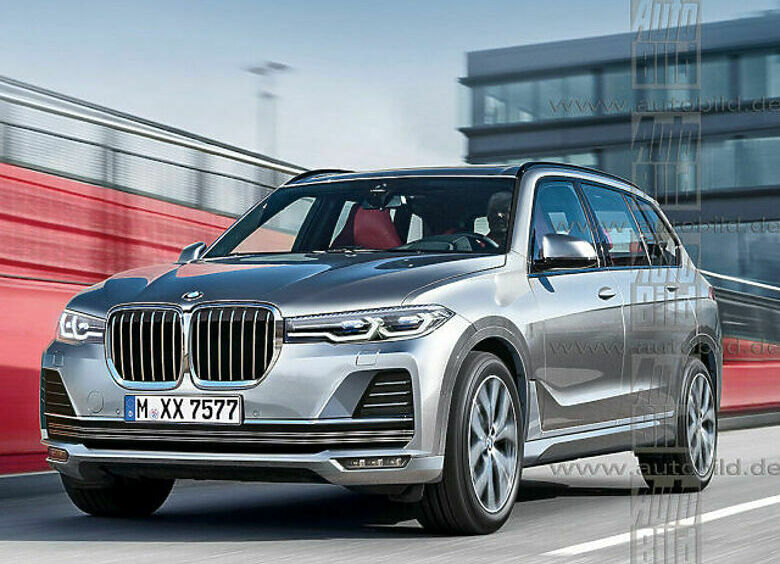 Изображение Новый кроссовер BMW X7 станет водородным