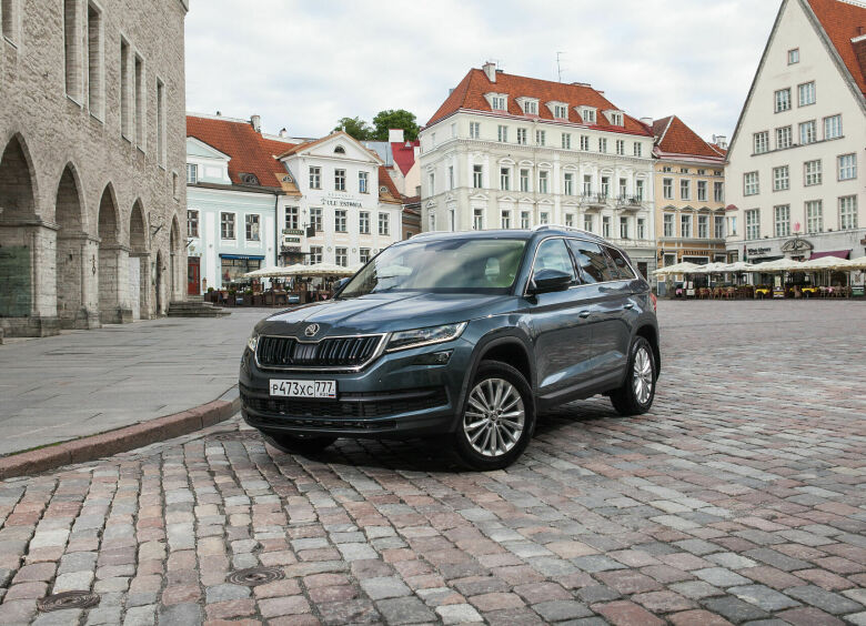 Изображение Первый тест-драйв кроссовера Skoda Kodiaq: что эстонцу хорошо, то русскому медленно