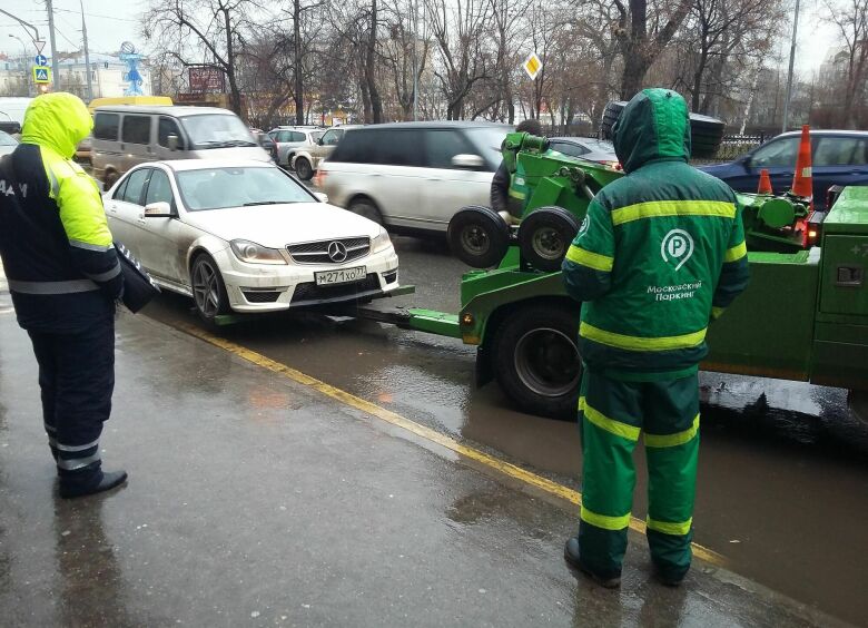 Изображение Где в Москве чаще всего «пасутся» эвакуаторы АМПП