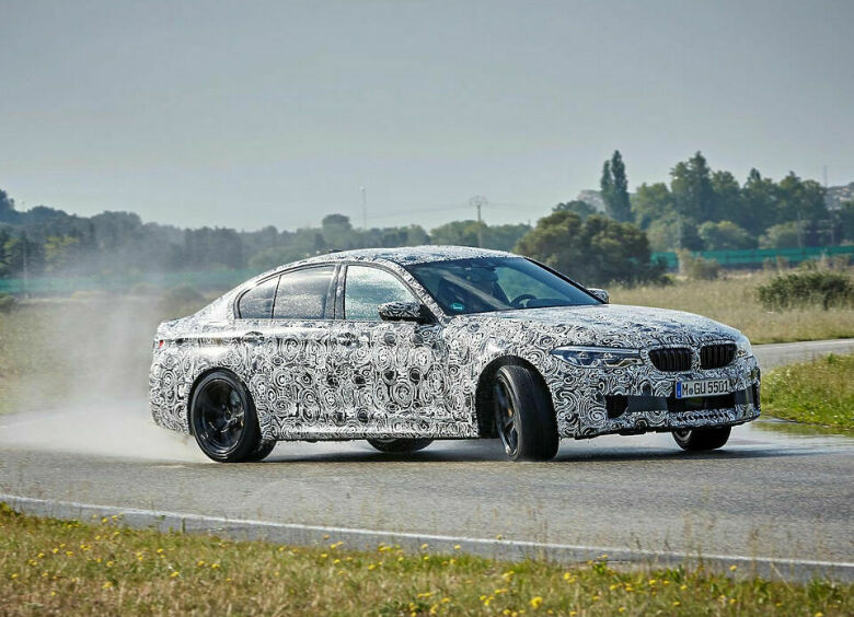 Изображение BMW M5 шестого поколения проходит завершающие тесты