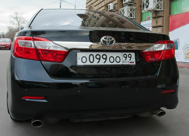 Изображение Самой угоняемой машиной середины августа стала Toyota Camry