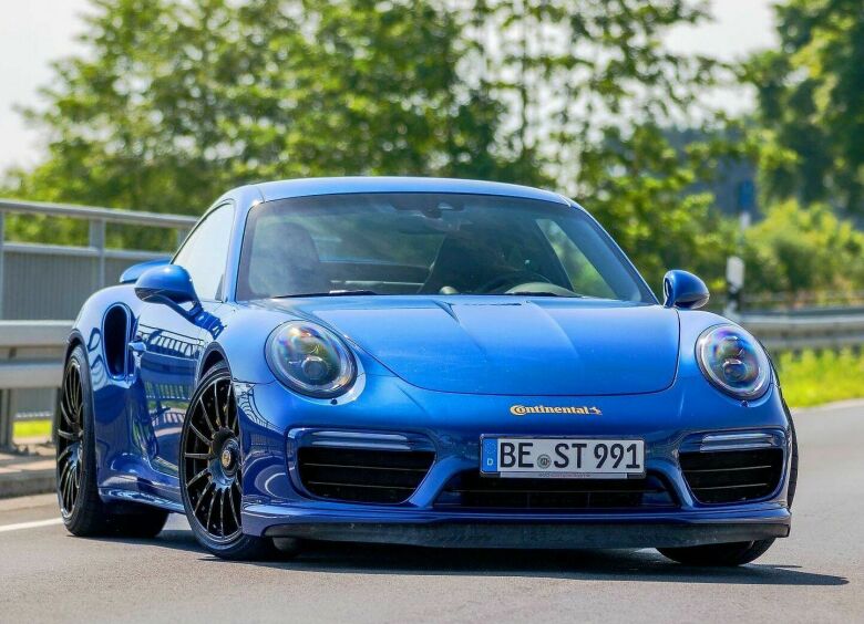 Изображение Купе Porsche 911 Turbo S разогнали до 344 км/ч