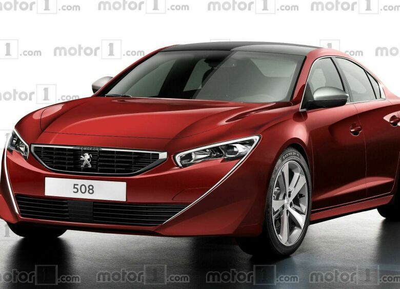 Изображение Опубликованы первые фотографии Peugeot 508 второго поколения