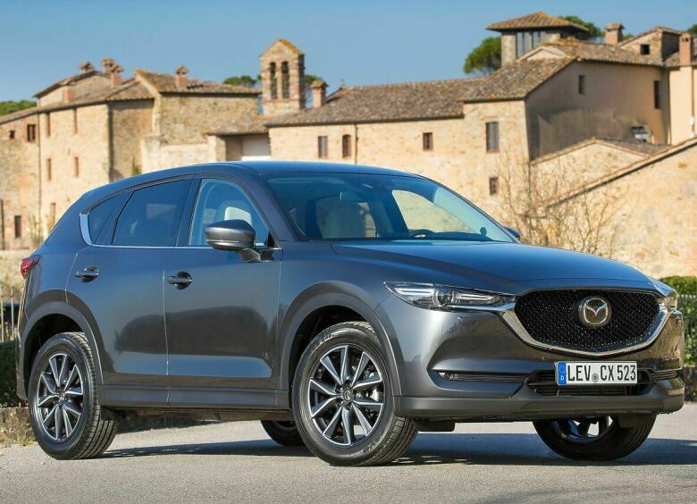 Изображение Американцы оценили безопасность нового кроссовера Mazda CX-5