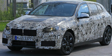 Абсолютно новый BMW 1-й серии заснят на ходовых испытаниях