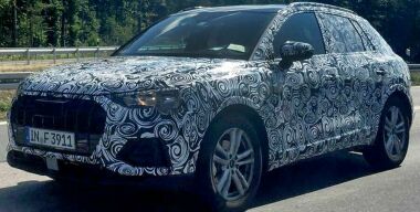 Кроссовер Audi Q3 второй генерации замечен на тестах