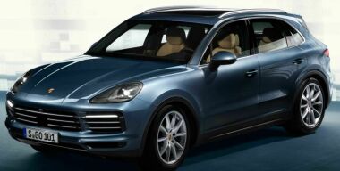 Опубликованы первые фотографии кроссовера Porsche Cayenne третьего поколения