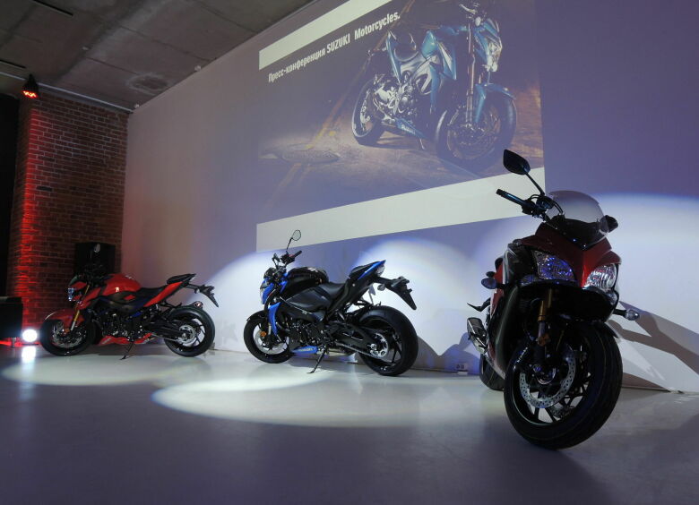 Изображение В России стартовали продажи девяти обновленных мотоциклов Suzuki