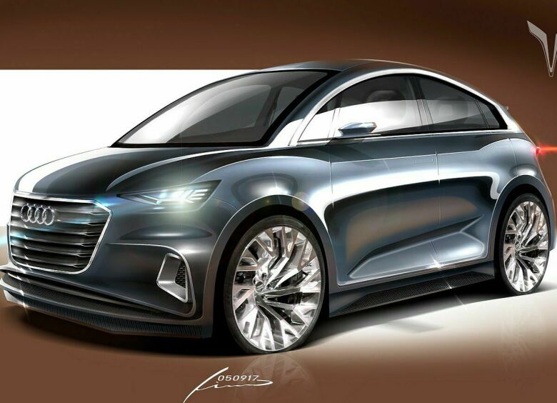 Изображение Опубликованы рендерные изображения Audi A2