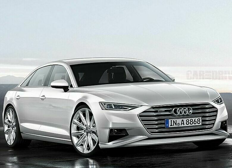 Изображение Audi A8 четвертого поколения получит гибридную силовую установку